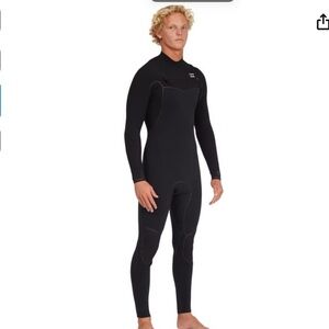 Billabong Black and Purple SURF WEAT SUIT - Size XL